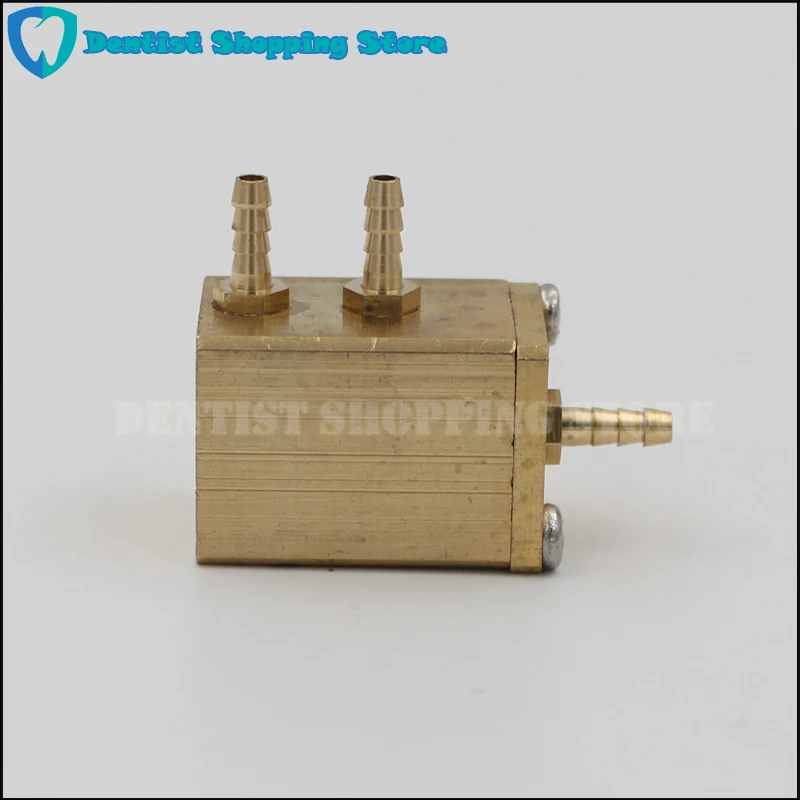 2pcs Copper Products Dental Water Valve Water Pressure Regulator For Dental Chair Unit Small Parts Connect to 4*2.5mm Tube