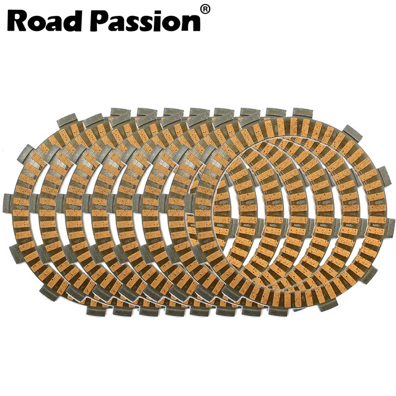 Road Passion 8pcs Motorcycle Clutch Friction Plates Kit For Yamaha XJR1300 XJR 1300 1998-1999 2002-2014