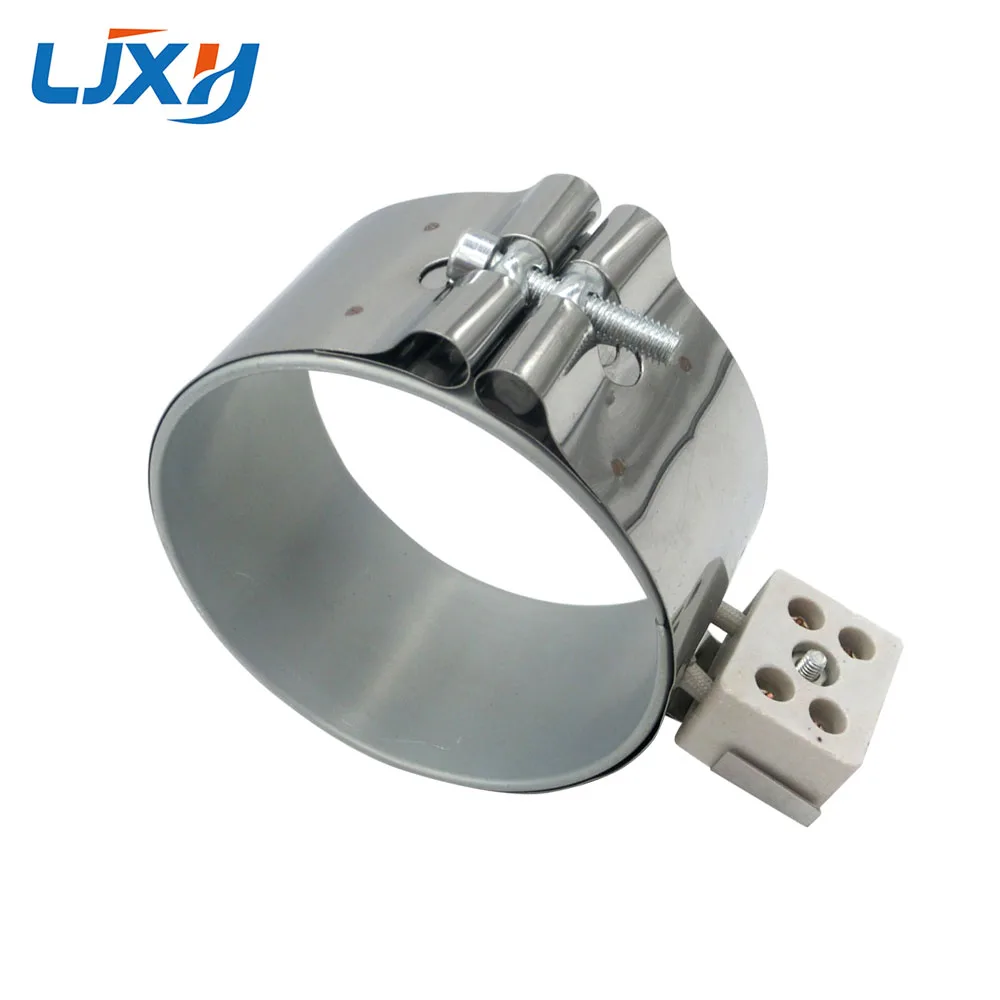 LJXH 100x30mm/40mm/45mm/50mm/55mm Ceramic Band Heater Electric Element Stainless Steel AC220V110V380V 260W/350W/400W/450W/480W