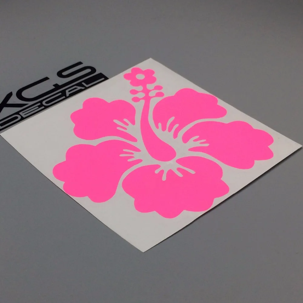 XGS DECAL Car decals flower 13 x 12.5 cm  car motorcycle truck ebike reflective waterproof  vinyl stickers