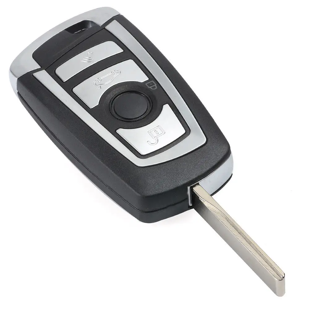 KEYECU CAS2 System 315/433/315LP/868MHz For BMW 5 Series E46 E60 E83 E53 E36 E38 E39 Flip Remote Key Control ID46 ID7944 Chip
