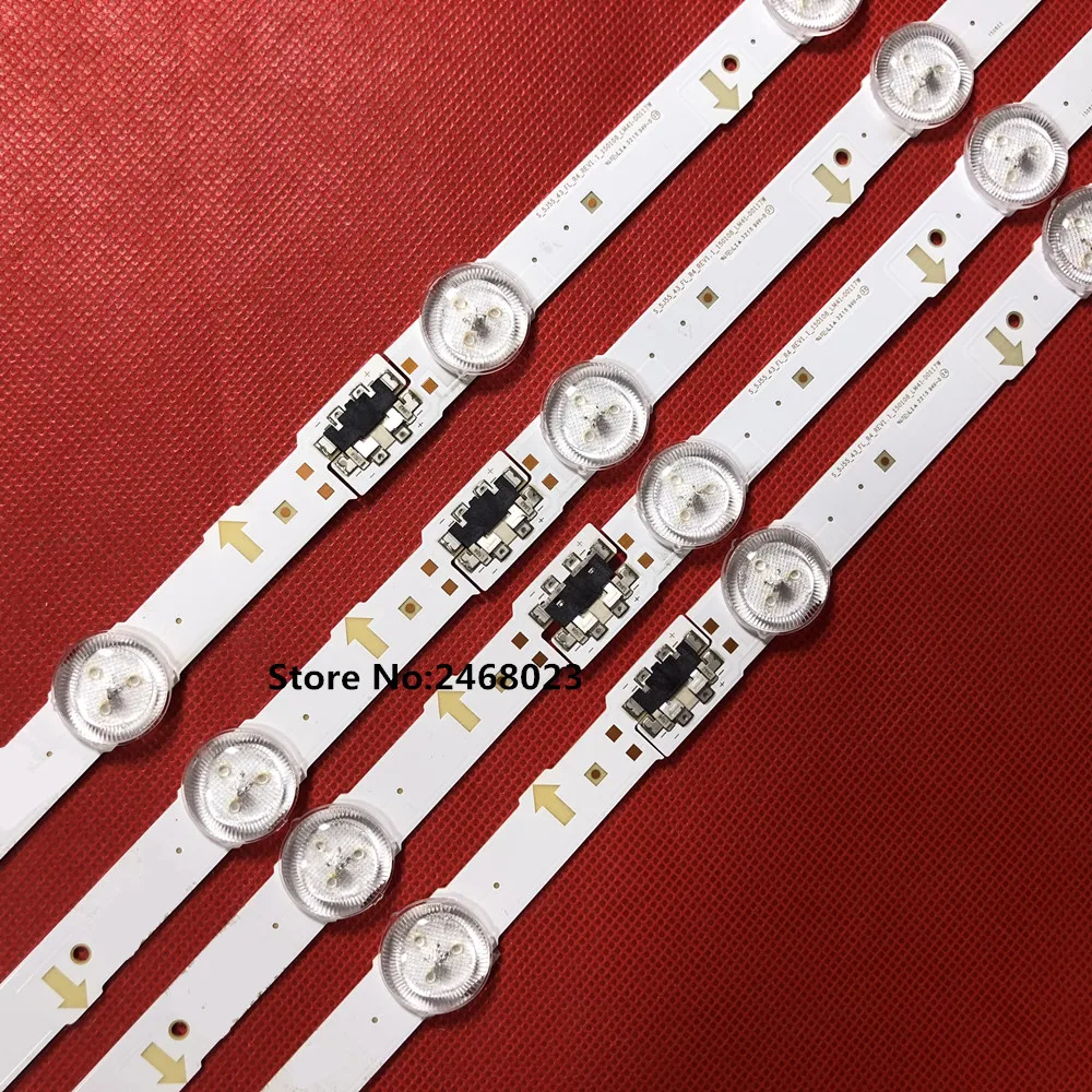 LED strip for UE43J5550 UE43J5500 UE43J5670 UE43J5600 UE43J5570 UA43J5100 UE43J5502 BN96-36336A BN96-36337A S_5J55_43_FL_L7 R4