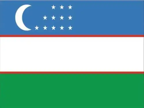 Uzbekistan Flag Polyester Flag 5*3 FT 150*90 CM High Quality free shipping