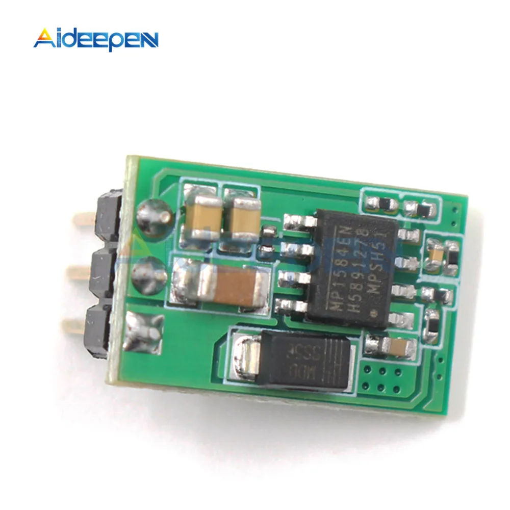Ultra-Kompaktes MP1584EN DC-DC Step-Down-Netzteilmodul 1,5A Buck-Wandler Einstellbar 3,3V 4V 5V – Detail 3