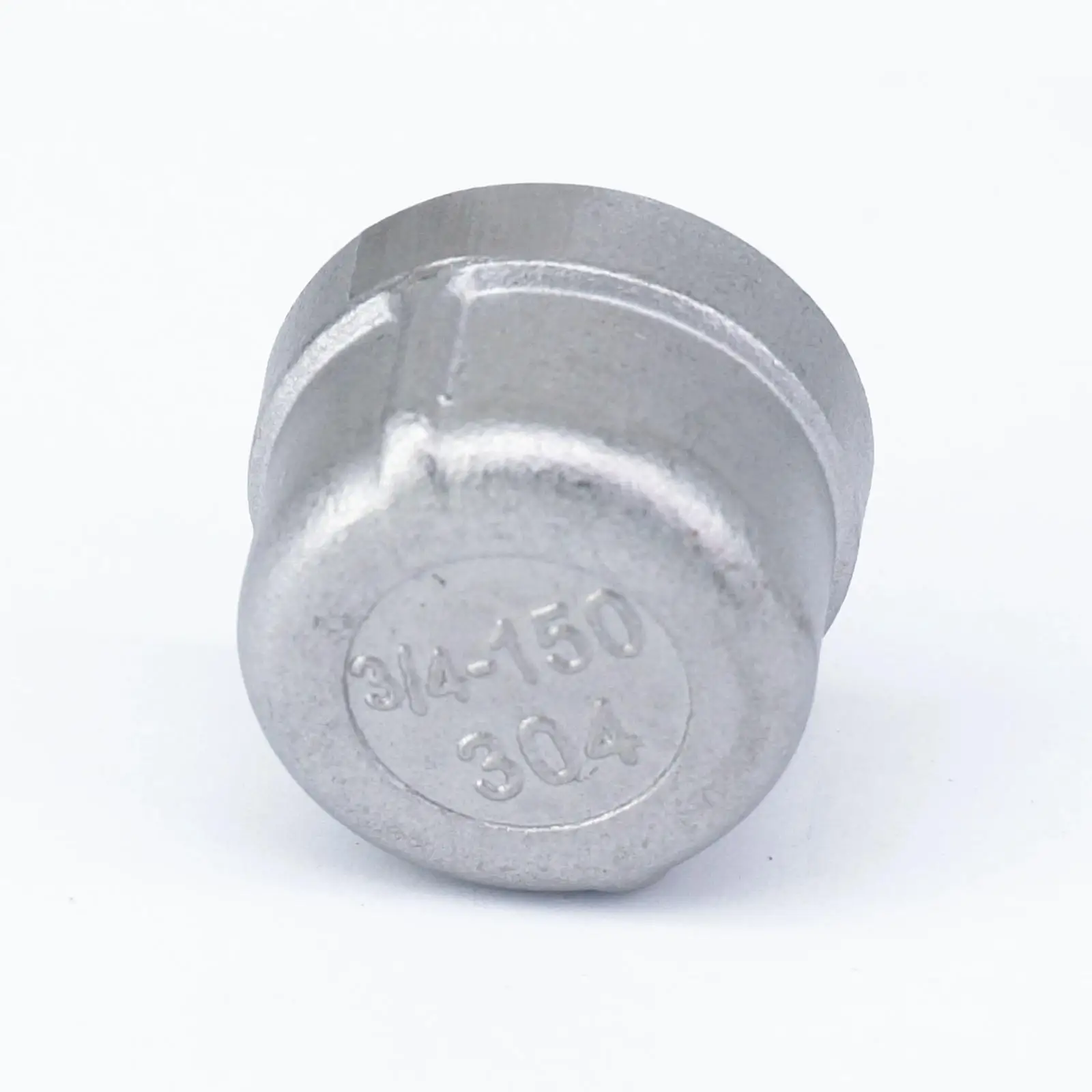 3/4" BSP Female Thread 304 Stainless Steel Pipe Fitting Countersunk Plug Round head socket Operating pressure 2.5 Mpa