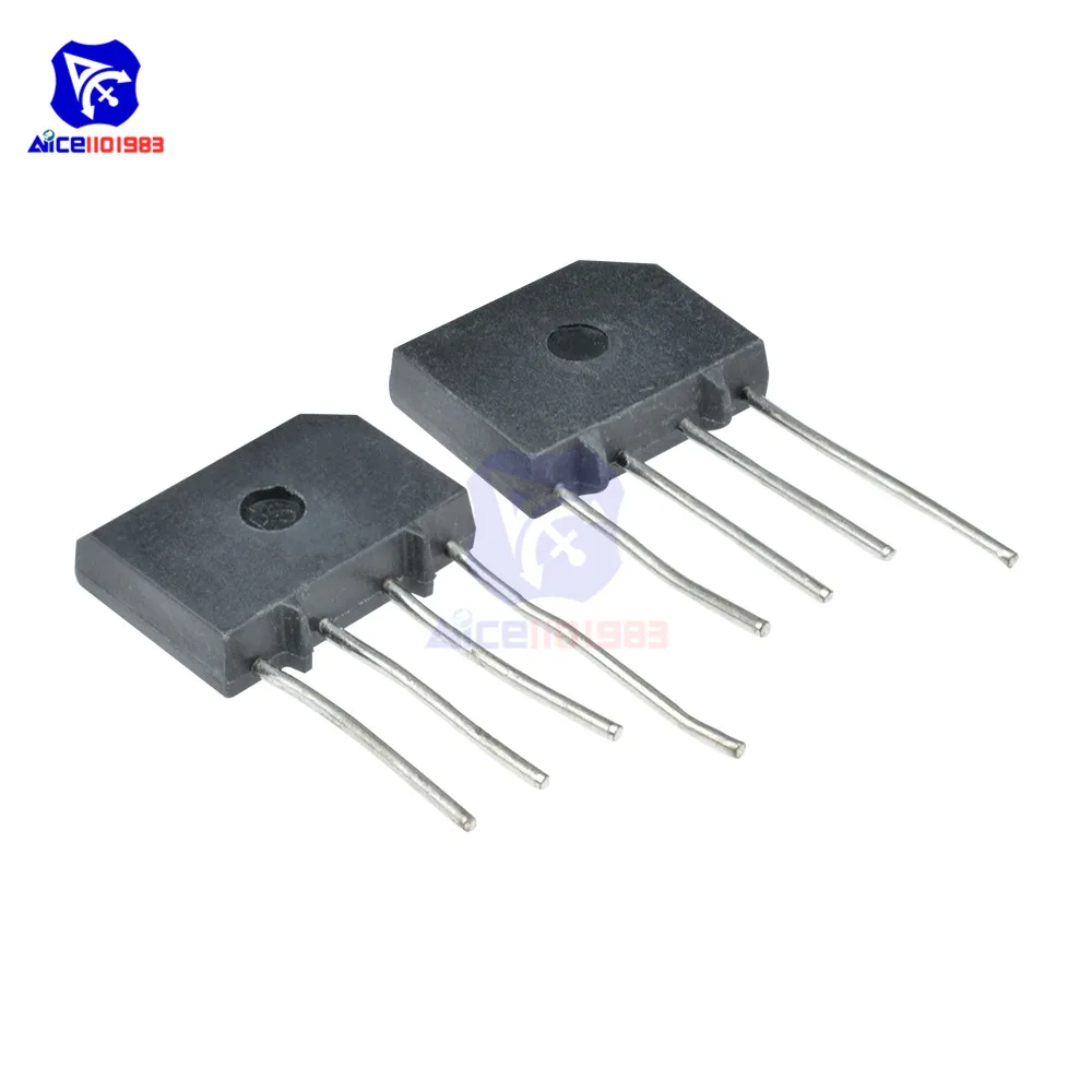 10PCS/Lot Bridge Rectifier Diode KBP310 SIP-4 3A 1000V Single Phase Bridge Rectifier Original Integrated Circuit