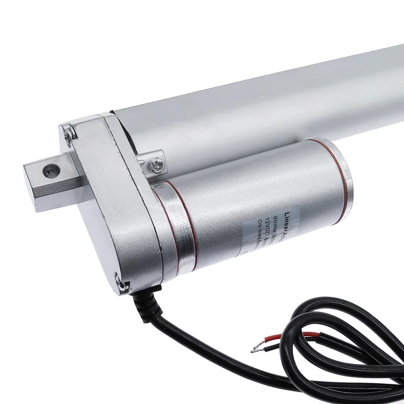 Actuador Lineal Eléctrico 12V/24V – Carrera 200mm, Fuerza 300N, Velocidad 30mm/s, IP54 – Ideal Para Camas Eléctricas, Sofás Y Mesas TV