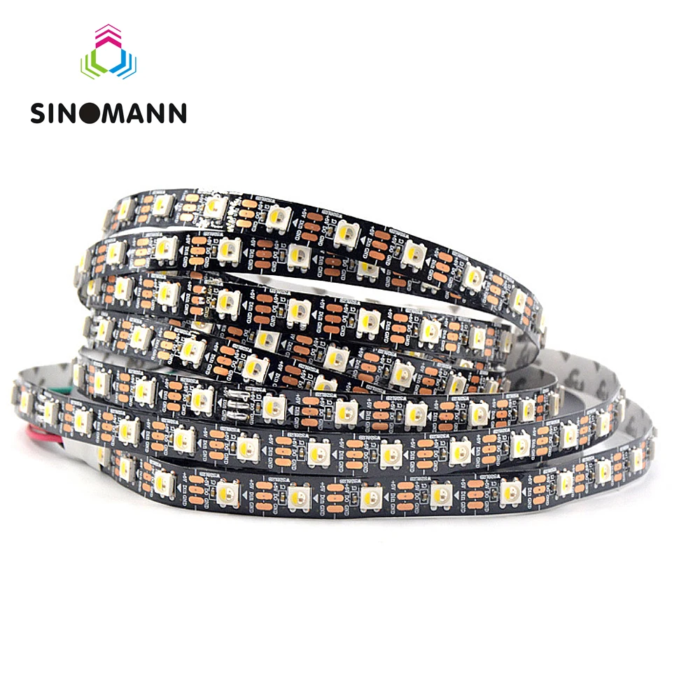 

1m/4m/5m SK6812 (similar ws2812b ) RGBW 4 in 1 30/60/144 leds/pixles/m;individual addressable led strip IP30/IP65/IP67 DC5V