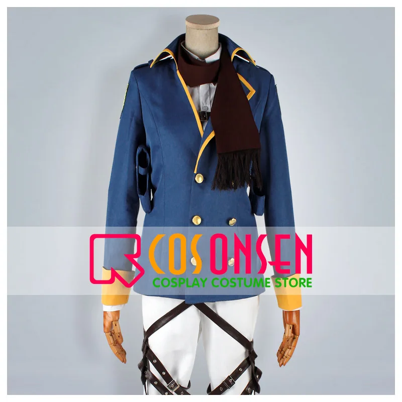 COSPLAYONSEN Attack on Titan Wings of Counterattack ONLINE Mikasa Ackerman The Independent Special Force Cosplay Costume