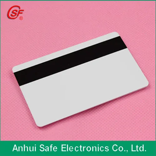 

Good quality blank white inkjet HICO magnetic strip pvc card 200pcs (printable by Epson or Canon printer directly)