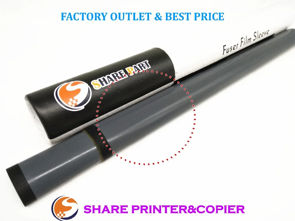 10ps new fuser sleeve film For HP 1010 1160 1320 1022 1020 P1008 M1005 3300 3050 3055 3020 1300 For canon LBP2900/1210/L100 L120