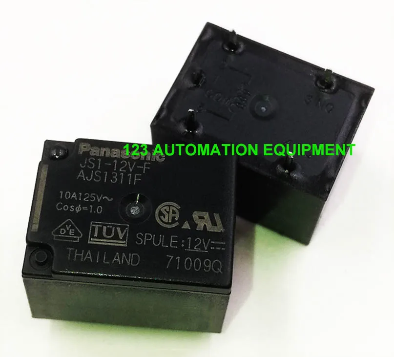 New original JS1-24V-F  JS1-12V-F  JS1-5V-F Power relay 10A 5Pin