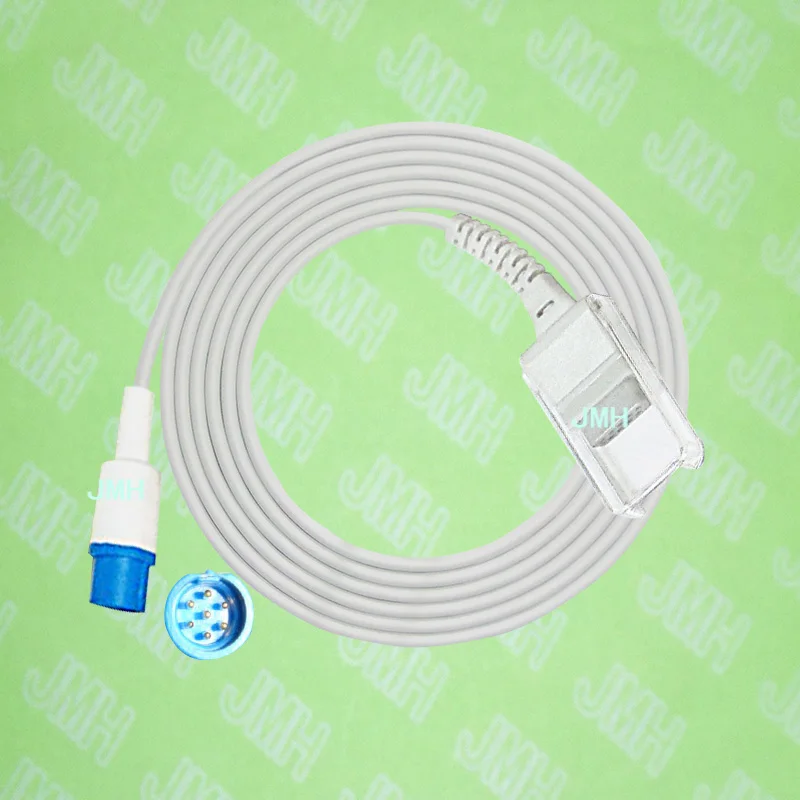 

Compatible with Siemens SC6002XL,SC7000,SC8000,SC9000XL Pulse Oximeter, Spo2 sensor adapte cable,7pin to DB9F.