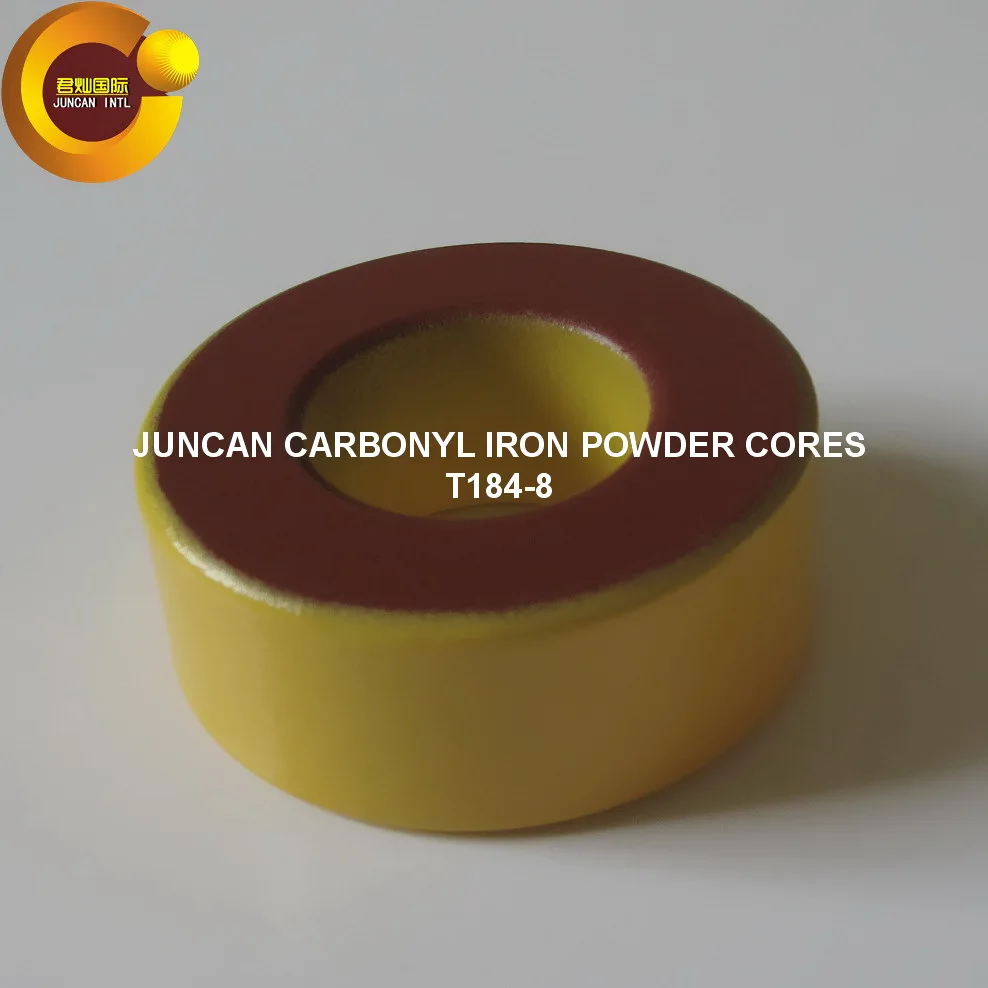 T184-8 High Frequency RF Carbonyl Iron Powder Magnetic Cores