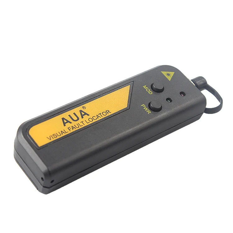 AUA Mini 10mw Fiber Optic Laser Visual Fault Locator, Fiber Optic Cable Tester 10KM