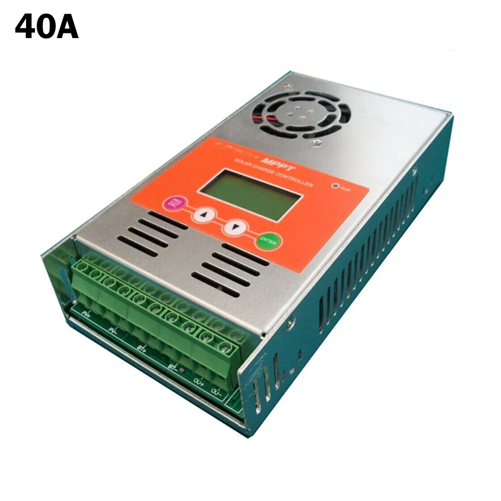 

High Efficiency MPPT 40A 48V Solar Panel Battery Charge Controller Regulator 12V/24V/36V/48V DC 40A MPPT Solar Controllers