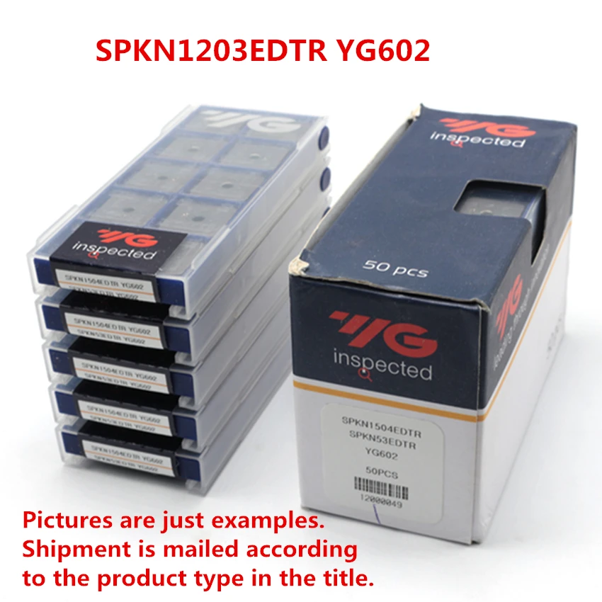 YG-1 SPKN1203EDTR SPKN1504EDTR SPKR1203EDTR YG602 Carbide Insert  SPKN Inserts