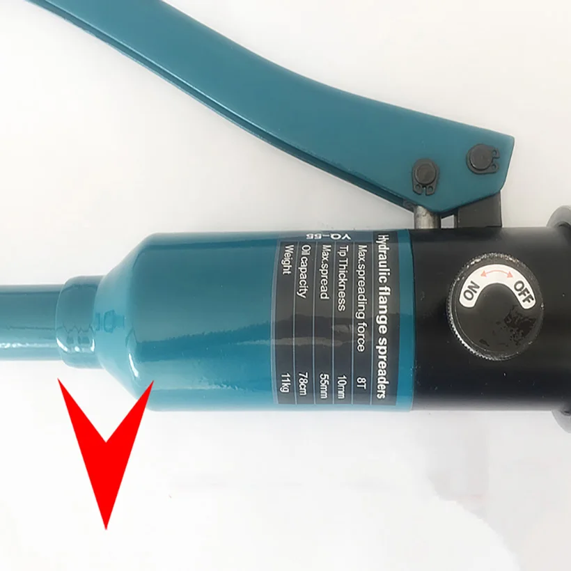 Handheld Hydraulic Flared Device Integral Hydraulic Flange Separator YQ-55 Manually Open Separation Tool Fire Rescue Tool 1PC
