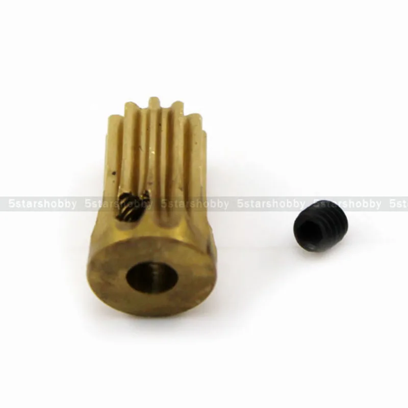 2Pcs 3.17mm 11T 12T 13T 14T Motor Pinion Gear Modulus:0.5 For Trex T-Rex 450 Helicopter