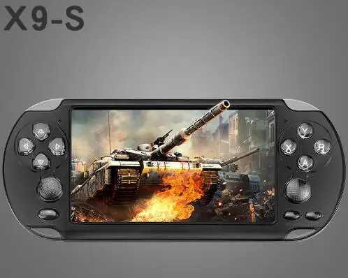 

X9-S 5.1inch HD Screen Dual Joystick Handheld Game Player TV OutPut MP3 Movie Camera Multimedia Video Retro Mini Game Console