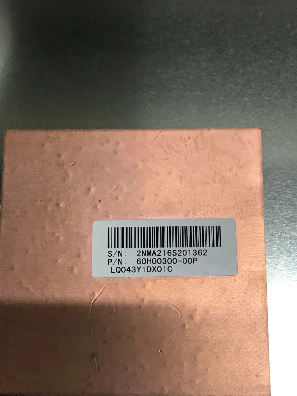 Tela de lcd de 4.3 polegadas embutida