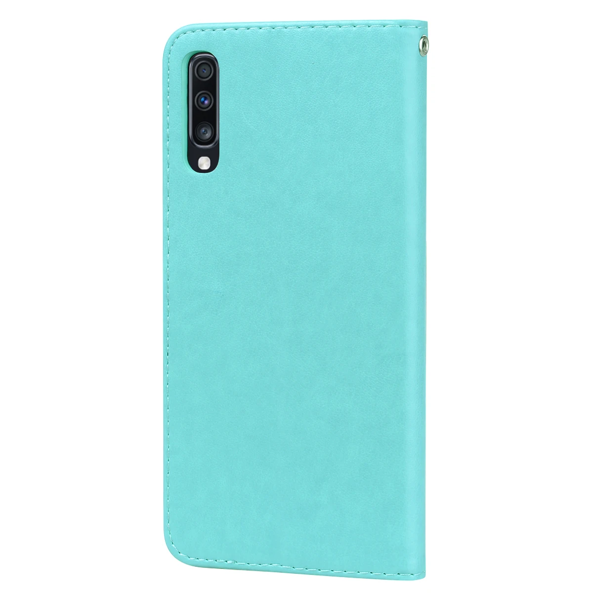 3D Embossing Flip Leather Case For Samsung Galaxy A20E A50 A30 A10 A20 A60 A40 A70 S10 S10E A9 A6 Plus A7 2018 A3 A5 2017 coque view 3