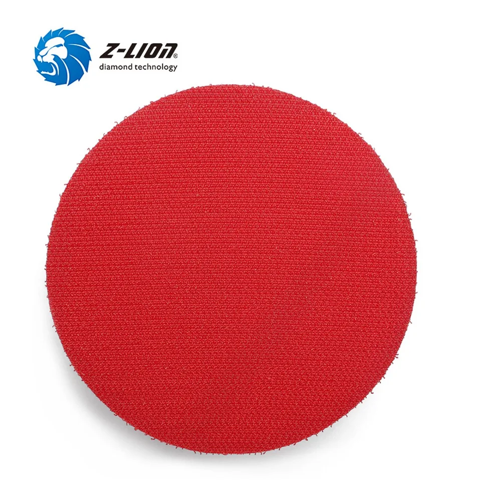 Z-LION 4 Inch 2pcs Backing Pad M14  5/8-11 Thread Plastic Foam Polishing Pad Holder Hook & Loop  Backer Plate For Polisher