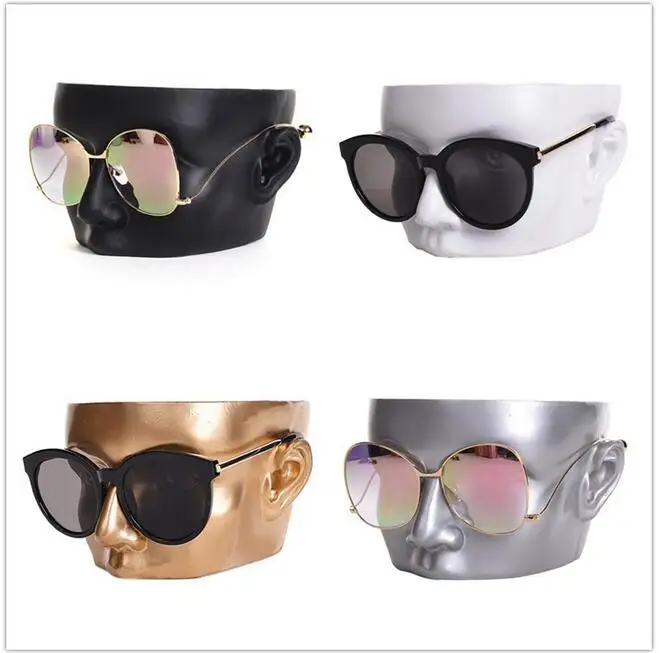 Fashion Nice Design 4 Colors Options Resin Glasses Holder Sunglasses Stand Jewelry Display New Product with High Level Craft