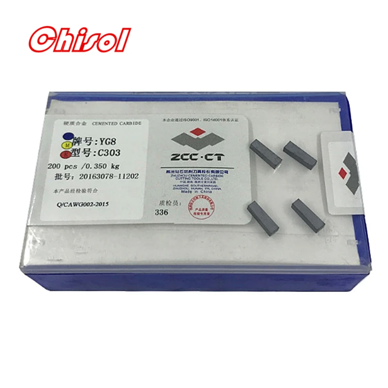 

2000pcs C303 YT15 Carbide Welding Inserts Cutter Cutting Tool Welding Tips