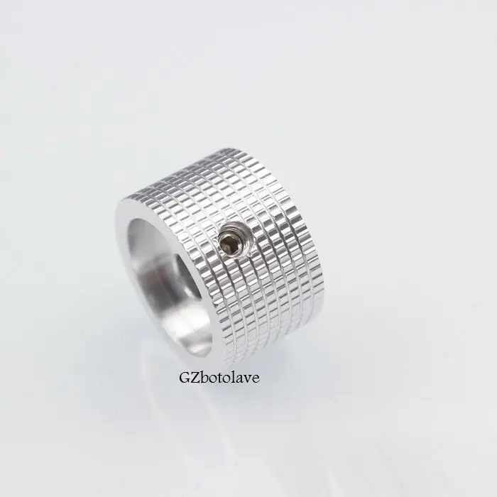 1pcs SilverอลูมิเนียมลูกบิดPotentiometer Cap/B25 * 15MM KNOBสำหรับPotentiometerฟรีเรือ
