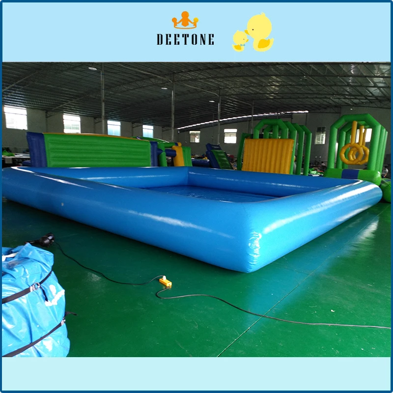 Hot sale 0.6 MMPVC large inflatable swimming pool inflatable pool size can be customized.Free distribution of inflatable pump