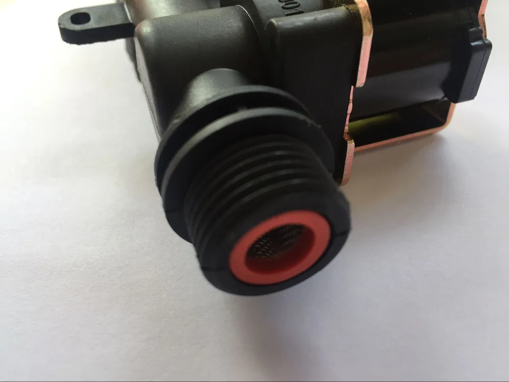 LOUCHEN ZM NEW G1/2 Water Flow Sensor + Solenoid Valve , Plastic One Valve 1-30L/Min
