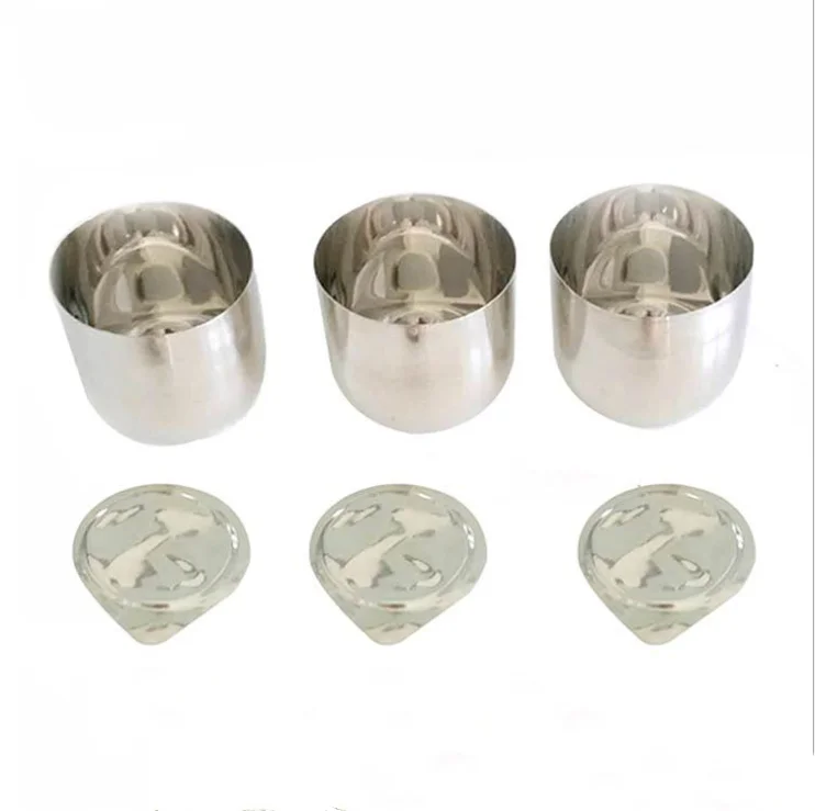 Customized Various Specifications of Platinum Crucible One-time Forming Platinum Processing