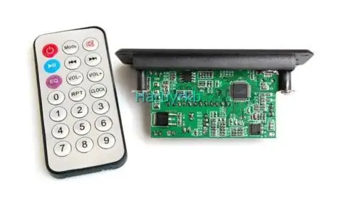 DC 5V/12V MP3 ถอดรหัสคณะกรรมการเสียงSD Card/USBเครื่องเล่นเพลงแผงจอแสดงผลLEDวิทยุFM + IR REMOTE FMวิทยุรถ