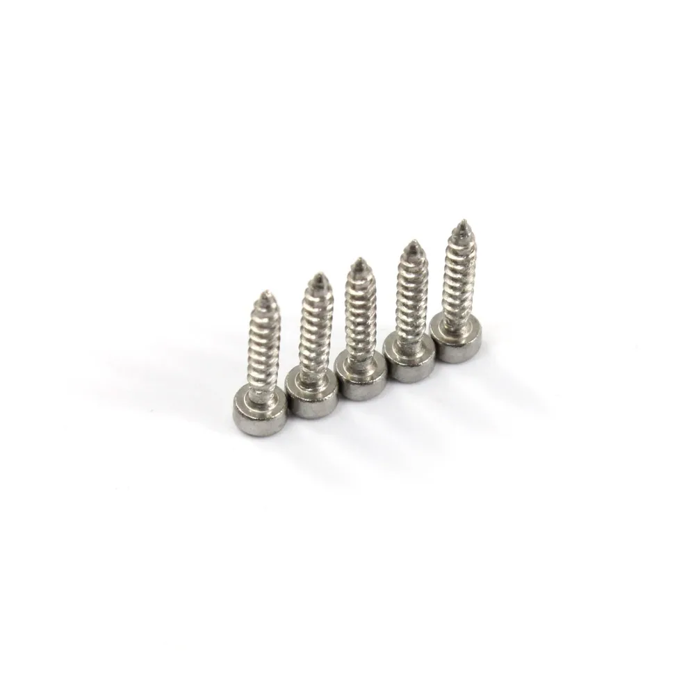 100pcs M2*10 Inner Hexagon Self-tapping Screws Stainless Steel Screw for DIY RC Plane Copter Accessory Quadcopter Spare Parts