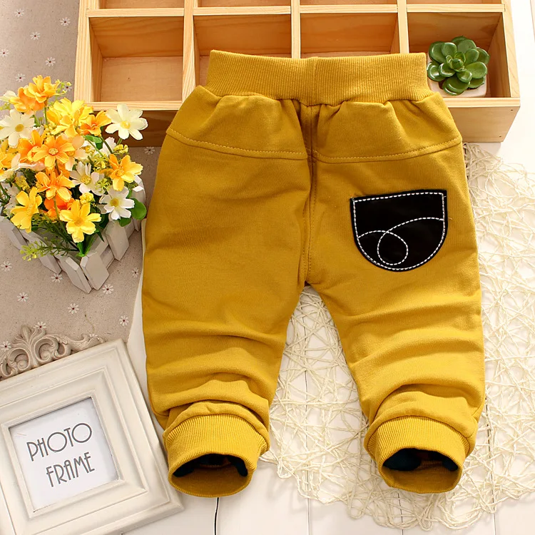 Children Pants 2023 New Spring&Autumn Baby Pants 1 Piece Cotton Five-pointed Star Pattern Kids Pants 0-3 years Baby Boys Pants