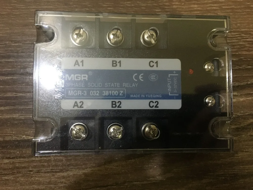 mager MGR-3 032 38100 Z 100A three-phase solid state relay DC-AC control   3-32VDC