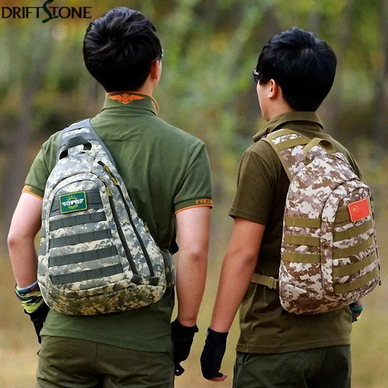 Field Tactical Chest Sling Pack Outdoor Sport A4 One Single Shoulder Man Big Large Ride Travel Backpack Bag Advanced Tactical