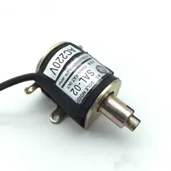 DC12V/DC24V/AC 220V 10mm Stroke 0.3N Force Tubular Electric Solenoid Electromagnet