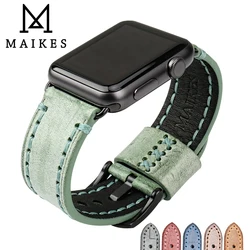 Special Leather Watchband For Apple Watch Band 45mm 41mm 44mm 40mm 42mm 38mm Series 7 6 SE 5 4 3 2 iWatch Strap