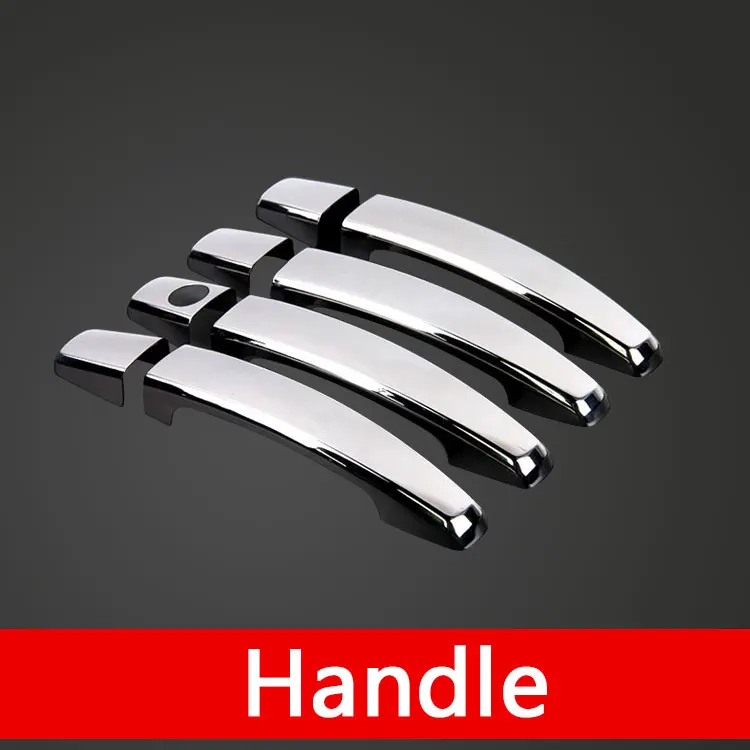 for Peugeot 307 307sw 307cc Accessories Chrome Trim Chromium Styling Door Handles Cover Sticker Exterior Decoration Car Styling