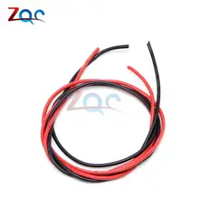 14 AWG Silicone Copper Wire 1M Black and Red #3