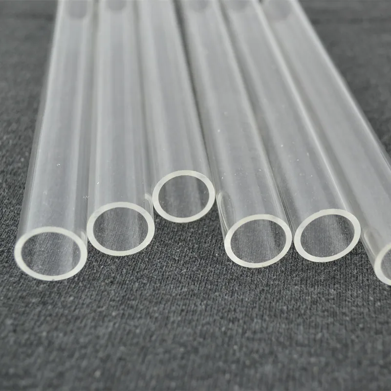 

48pcs OD12x2x1000mm Acrylic Tube Clear Plastic Water Pipe Perspex Home Improvement Furniture Towel Rail Shower Curtain Rod