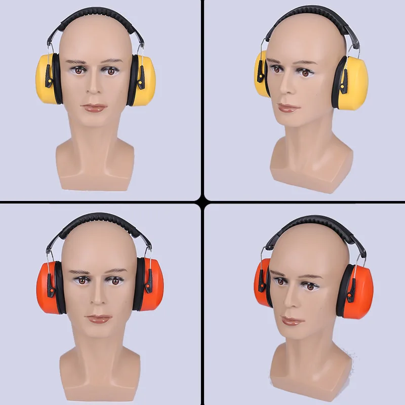 مكافحة الضوضاء السلامة Earmuff قابل للتعديل الإفراط رئيس SNR-35dB الأذن حامي للعمل دراسة اطلاق النار الطبول السمع حماية