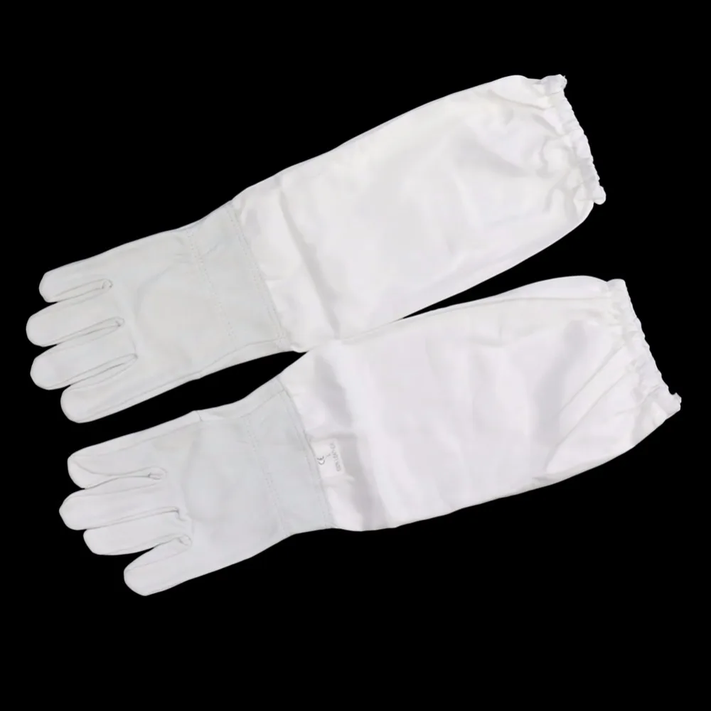 FB Beekeeping Gloves Sheepskin + breathable material Bee Tools Universal Model Canvas gloves We sell cut honey knife