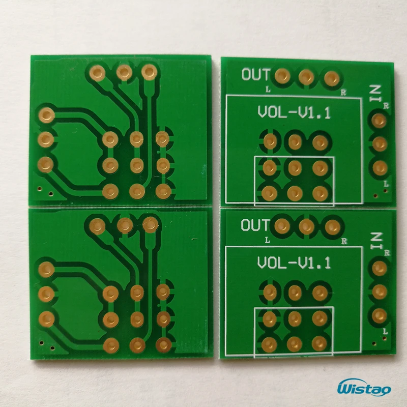 

IWISTAO двойной экранированный потенциометр PCB 6 шт./лот для ALPS 27 и 16 Тип 100K 50K 10K HIFI DIY