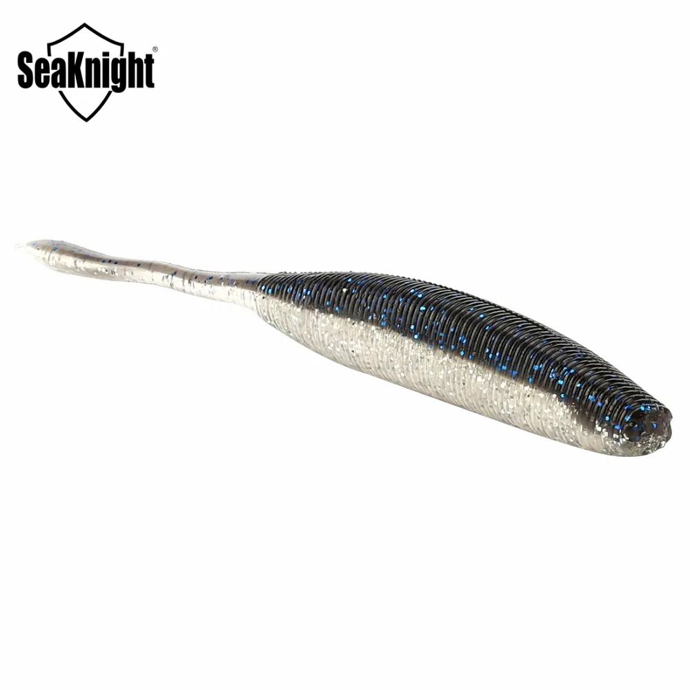 SeaKnight Brand Soft Lure Artificial Bait Soft Bait Fishing Lure Bass Carp Fishing Fishing Bait 7.7g 5in 125mm 6Pieces/Bag/Lot