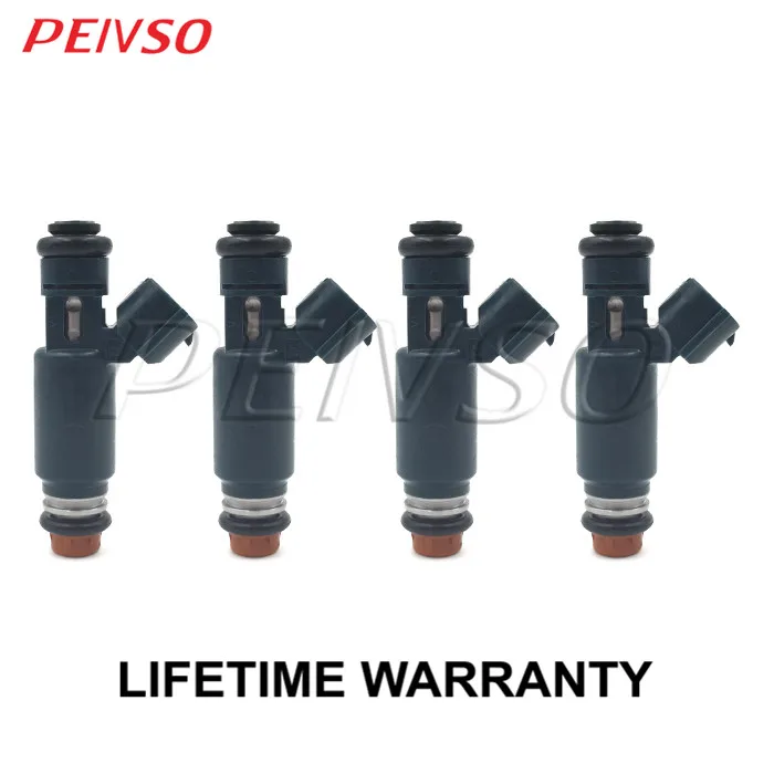 

PEIVSO 4pcs 16600-8J010 195500-4390 Fuel Injector For NISSAN ALTIMA / SENTRA 2002~2006 2.5L L4 1955004390