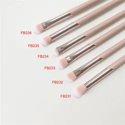 Pink Eye Makeup Brush Set FB231 FB232 FB233 FB234 FB235 FB236 FB237 Eyeshadow Blending Smokey Shader Smudge Cosmetic Brush Tool