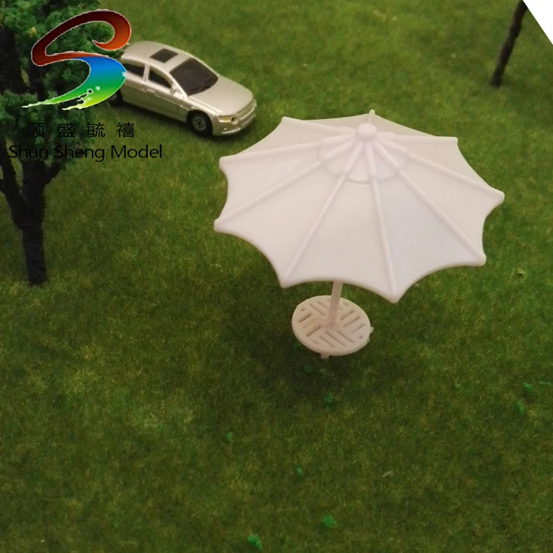 

20pcs Scale 1:75/100/150/200 Model Sun Umbrella Landscape Scenery Model for layout design